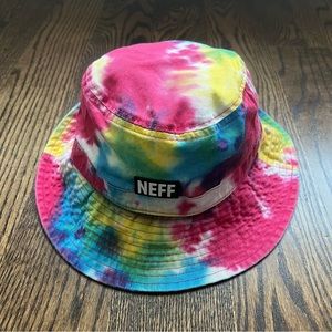 NEFF Zumiez Men’s Tie Dye Rave Music Festival Bucket Hat